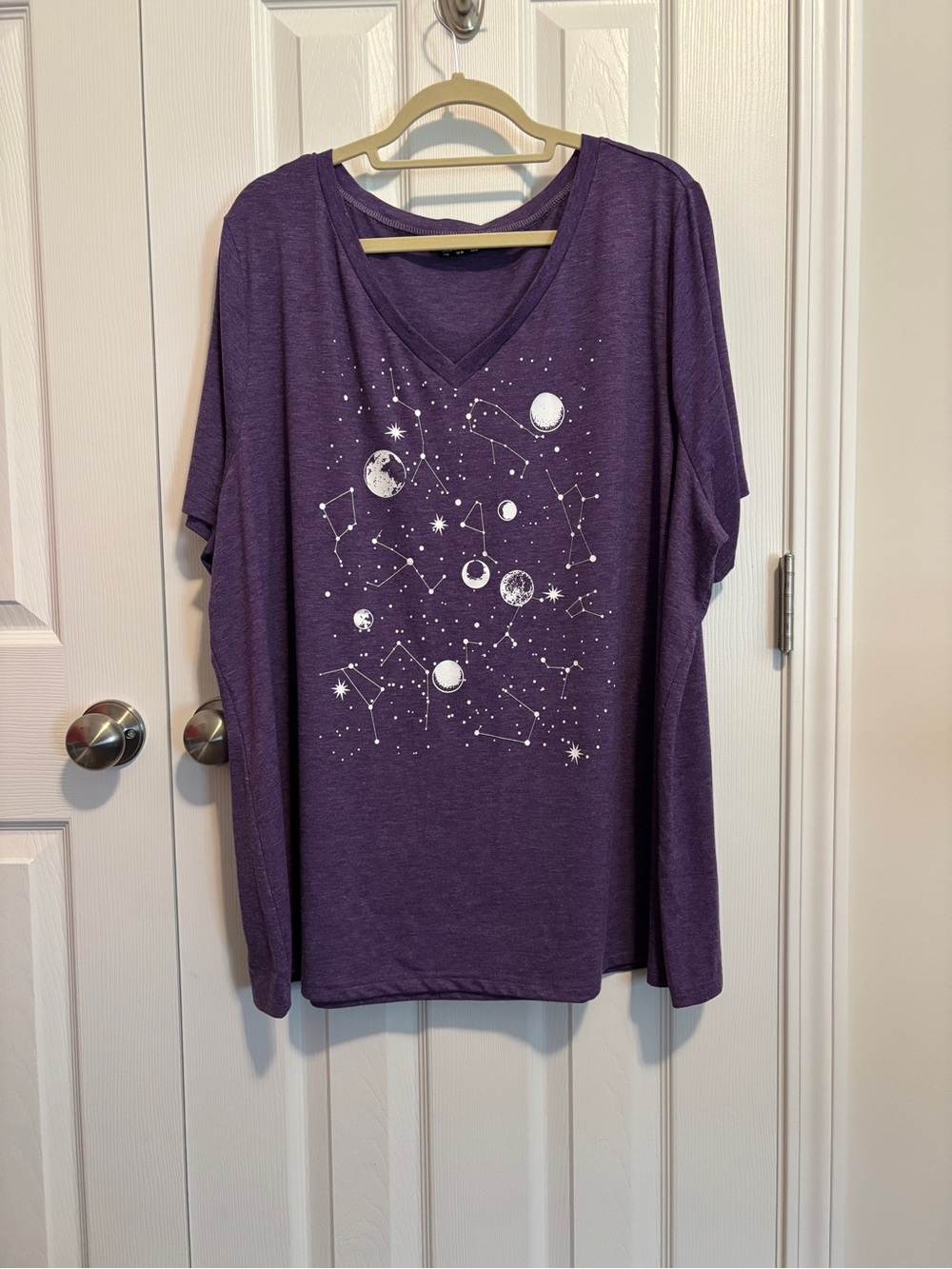 BloomChic Heather Purple V-Neck Tee